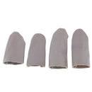 2 Pairs Leather Thumb & Finger Protectors Guards Hand Craft Needle Pin Tools