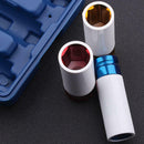 3pcs 17/19/21mm Pneumatic Tyre Protection Sleeve 1/2 Colorful Steam Sleeve