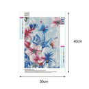 5D DIY Full Drill Diamond Painting Flower Butterfly Cross Stitch Embroidery