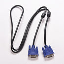 Male To Male 15 PIN 1.5M SVGA VGA Cord Extension Cable for Monitor PC TV  Z