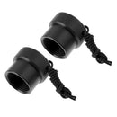 2Pcs Universal Dive DIN Tank Valve Dust Plug Protection Cap for Scuba Diving