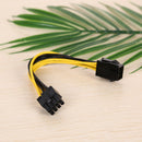 6pin to 8pin Power Cable For Mining Machine Video Graphics Card JR