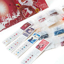 4Pcs DIY Christmas Card Embroidery 5D Rhinestones Painting Greeting Card