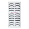 10 Pairs Handmade Natural Thick False Eyelashes Eyelash Extension Makeup B6P7