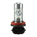 100W H11 H8 High Power 6000K White LED Fog Light Driving Bulbs Universal