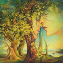 5D Diy Diamond Embroidery A Couple Under A Tree Diamond Painting Cross Stit
