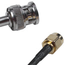 5X(12.8" RF Pigtail Cable SMA Male to BNC Male Adapter Connector E7Q1)