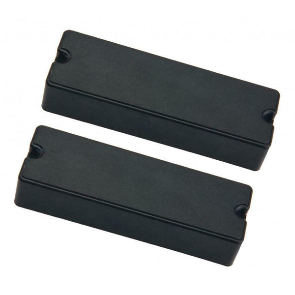 Single Coil Neck And Bridge Pickup Pickup Set For 6 String Bass Guitars, Black