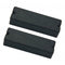 Single Coil Neck And Bridge Pickup Pickup Set For 6 String Bass Guitars, Black