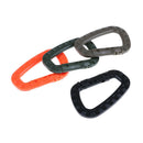 5pcs hiking backpack snap keychain d-ring clip buckle hook carabine Gw
