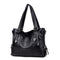 2017 Retro Style Large Women Handbags Ladies Shoulder Bags(Black)