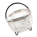 Basket for  Accessories Stainless Steel Steam   Black