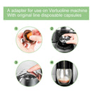 Reusable Stainless Espresso Coffee Capsule Pod Converter Adapter Filter