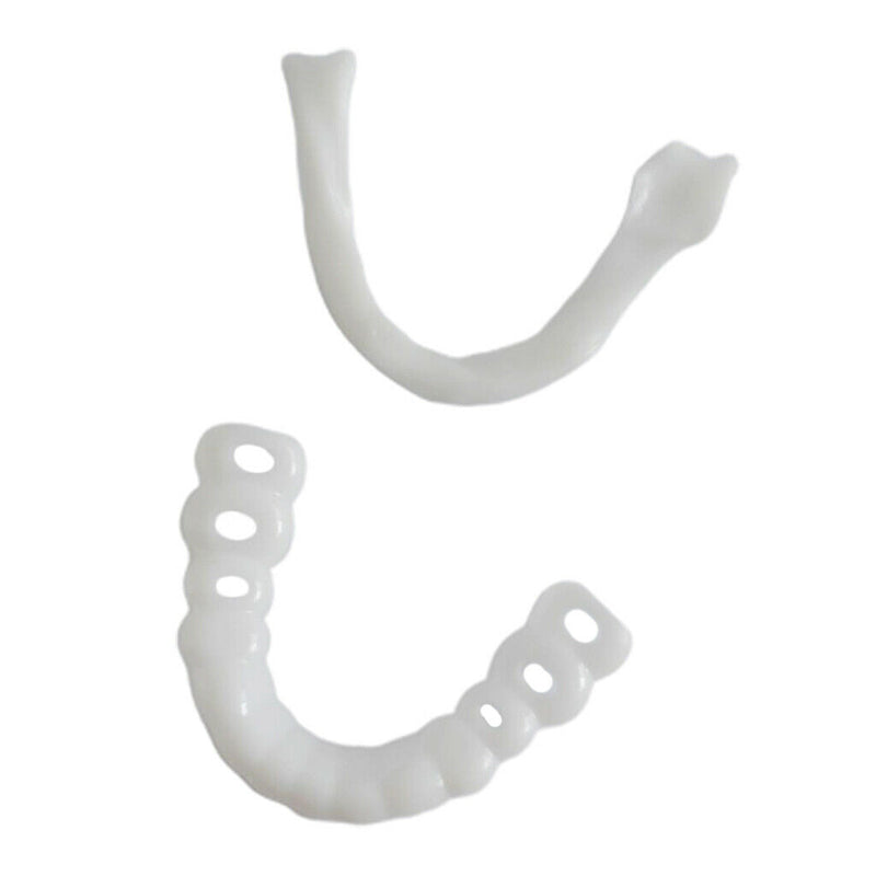 2 Pieces  Flex Upper & Lower Cosmetic Teeth Cover False Teeth Veneers