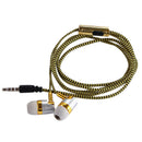 H-169 3.5mm MP3 MP4 Wiring Subwoofer Braided Cord, Universal Music Headphon B8N9