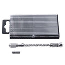 21x Mini Micro Twist Drill 0.35-1.6mm HSS Bit Hand Spiral Pin Vise Jewelry Craft