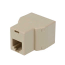 1 to 2 RJ11 Female Telephone Wire Splitter Converter Adapter Wire Connector