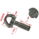 Lengthen 1/4 Screw With C Ring For Camera Tripod Monopod Quick Release Pl %x
