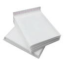 50 Pieces Bubble Padded Envelopes Self Seal Mailers Bags White 12x18cm
