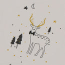 60Pcs 10Sheets Round Christmas Golden Bear Deer Sealing Labels Gift Stickers W3C