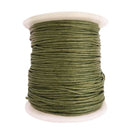 8 Rolls of 80 Meters Waxed Cotton Cord String for DIY Jewelry Making 1mm