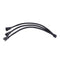 4 pin PWM Fan Cable 1 to 3 ways  Splitter Black Sleeved Extension Cable