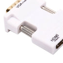 VGA To HDMI Adapter Full HD 1080P Audio Video Converter Laptop PC To TV AV Ew