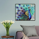 5D DIY Diamond Painting Peacock Full Square Rhinestone Picture Home Decor