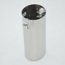 Chrome Stainless Steel Car SUV Rear Round Exhaust Pipe Tail Muffler Tip 64mm