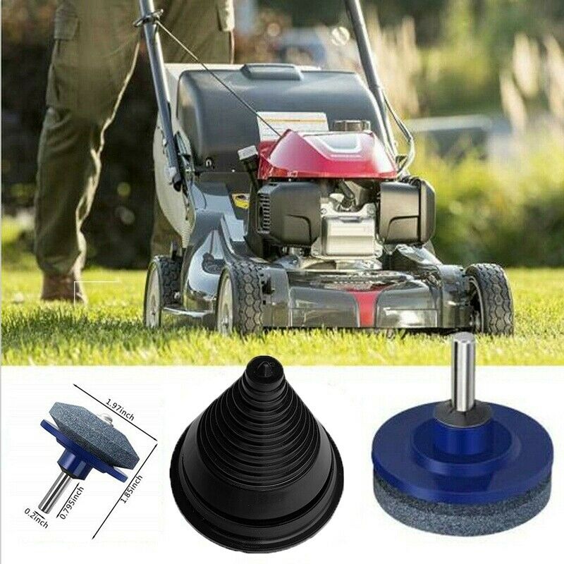 2Pcs/Set Convenient Garden Yard Outdoor Accessories Lawn Mower Blade Sharpe