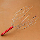 1x Head Massager Octopus Tackle Stress Head Neck Scalp Release Relax Wire G1Q2