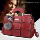 Bag Women Suture Bag Boston Inclined Shoulder Handbags Leather Bag