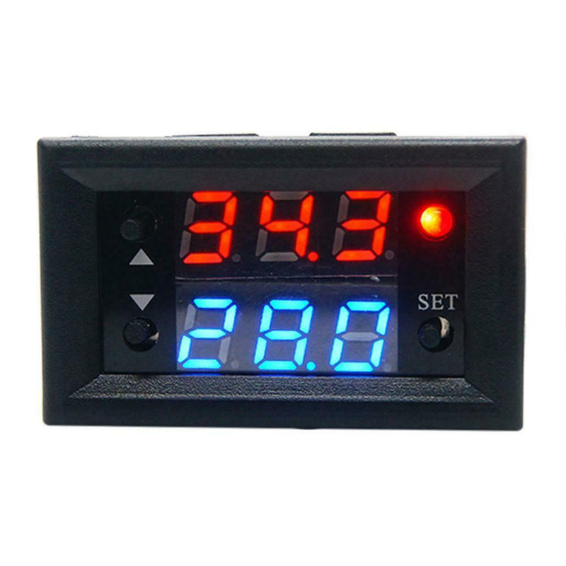W2810 Single Way 12V Digital Dual Display Temperature Control Module Relay