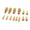 14pcs Quick Release Coupler Set 1/4" Air Hose Connector For Fitting NPT