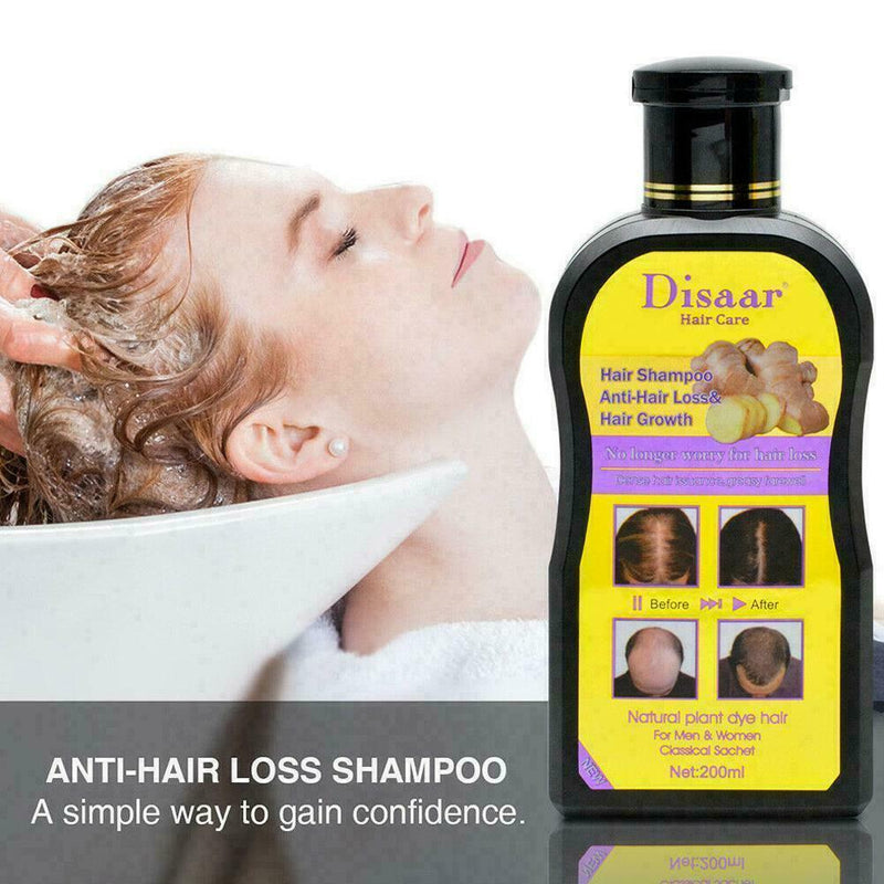 200ml Mens Womens Disaar Hair Shampoo Anti hair Loss Chinese Growth Hair N1J9