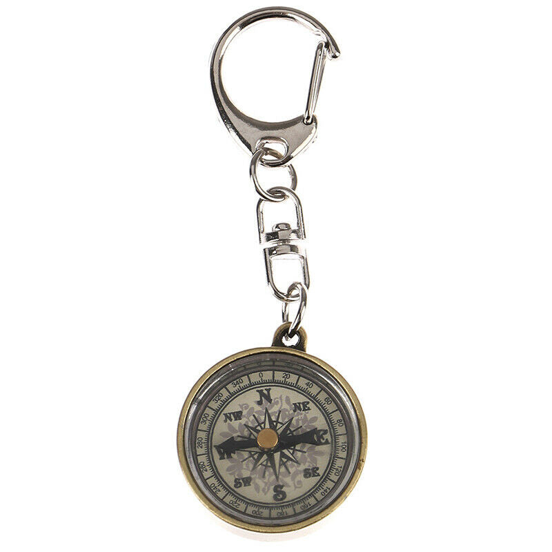 1pc Survival Compass Mini Compass Camping Compass Keychain Outdoor Camping Too-