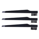 Stainless steel hair removal eyebrow tweezers clip with comb double`makeup`to 3C