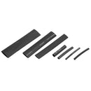 127pcs/set Black 40/80mm Insulation Assorted 2:1 Heat Shrink Tubing Wrap