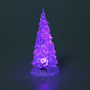 Romantic Christmas Tree Shape 7-Color Changing Flickering LED Light