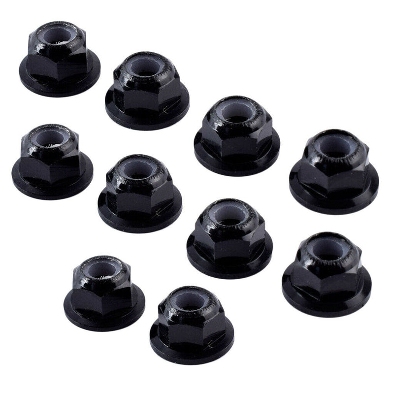10Pcs RC M4 Fastener Nuts Fit for 1:10 HPI HSP Savage ZD Racing Axial Parts