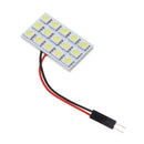DC 12V 5050 15SMD LED White Light Car Interior T10 Festoon BA9s Lamp Panel