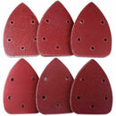 80 Pieces Mouse Detail Sander Sandpaper Sanding Paper Hook and Loop Assorte S7E8