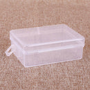 10Pcs Plastic Storage Box Transparent Portable Earplugs Container Jewelry