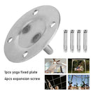 5pcs Stainless Steel Rotatable Hammock Swing Hanger Hook Fixed Hanging Z7Q4