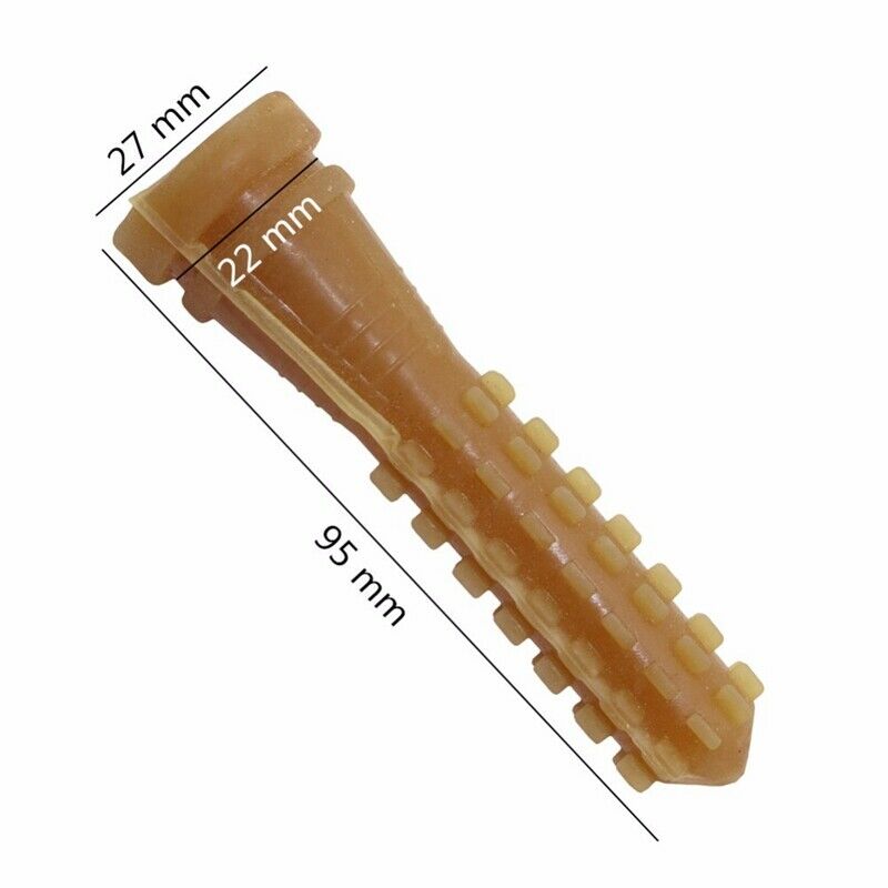 50 Pcs 9.5 Cm Poultry Plucking Fingers Hair Removal Machine Glue Stick Chic