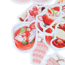 46pcs Cute strawberry dessert DIY Diary Craft Stickers Scrapbooking decor OZ