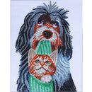 5D DIY Special Shaped Diamond Painting Dog Cat Cross Stitch Embroidery Kits