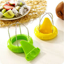 2 in 1 Multifunctional Creative Mini Fruit Kiwi Cutter Peeler Kitchen Gadge B7Q4
