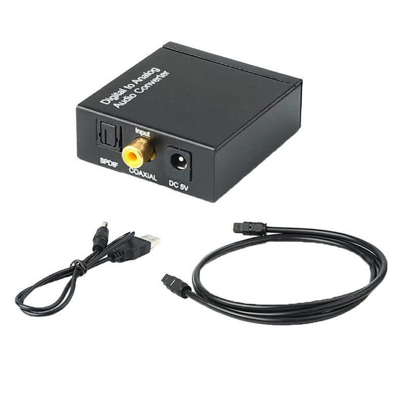 Audio Converter, Digital to Analog Audio Converter Digital Optical Toslink and