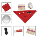 Tenor Saxophone Accessory Kit Rubber Mute+Cork Grease+Cleaning Cloth+Reeds